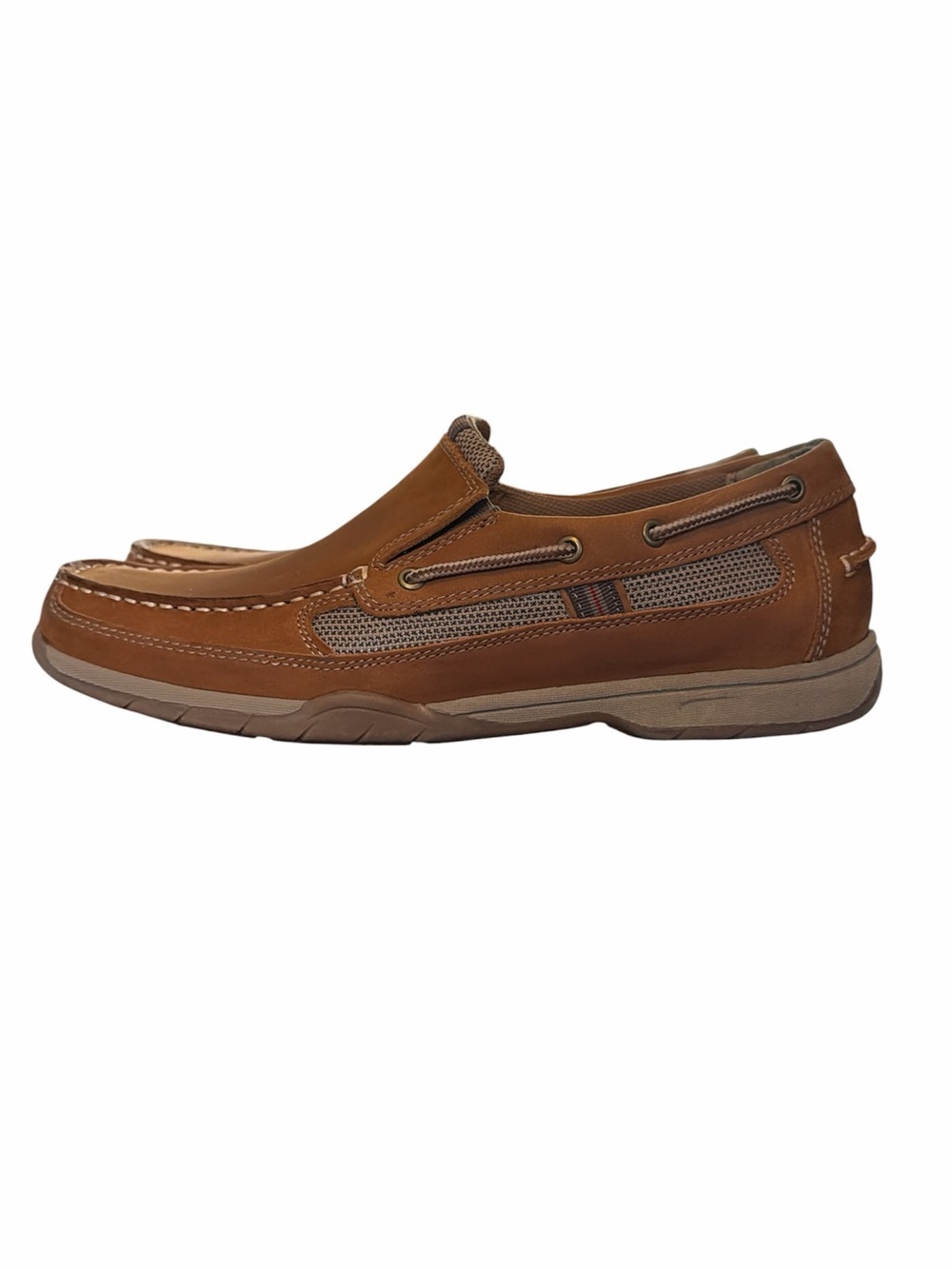 G.H. Bass & Co. Tan Leather Slip-On Loafers